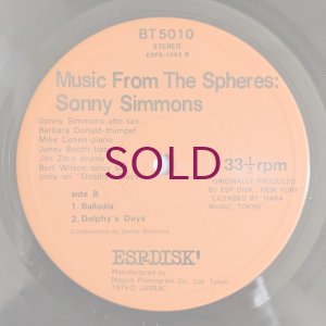 画像4: Sonny Simmons - Music From The Spheres