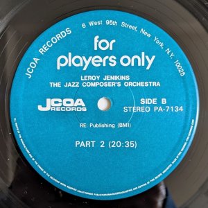 画像4: Leroy Jenkins / The Jazz Composer's Orchestra - For Players Only