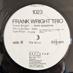 画像5: Frank Wright Trio - Frank Wright Trio