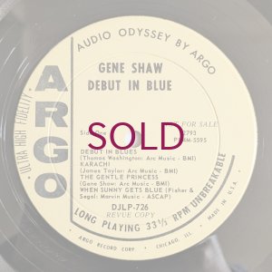 画像3: Gene Shaw - Debut In Blues