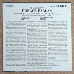 画像2: Horace Parlan - Up & Down