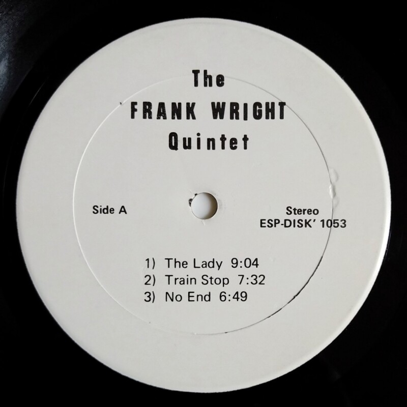 米オリジナル】FRANK WRIGHT QUINTET / YOUR PRAYER / FREE JAZZ名盤