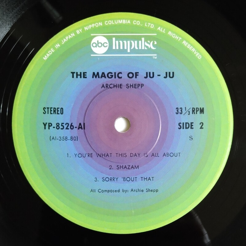 米LP Archie Shepp Magic Of Ju-ju AS9154 ABC IMPULSE /00400-